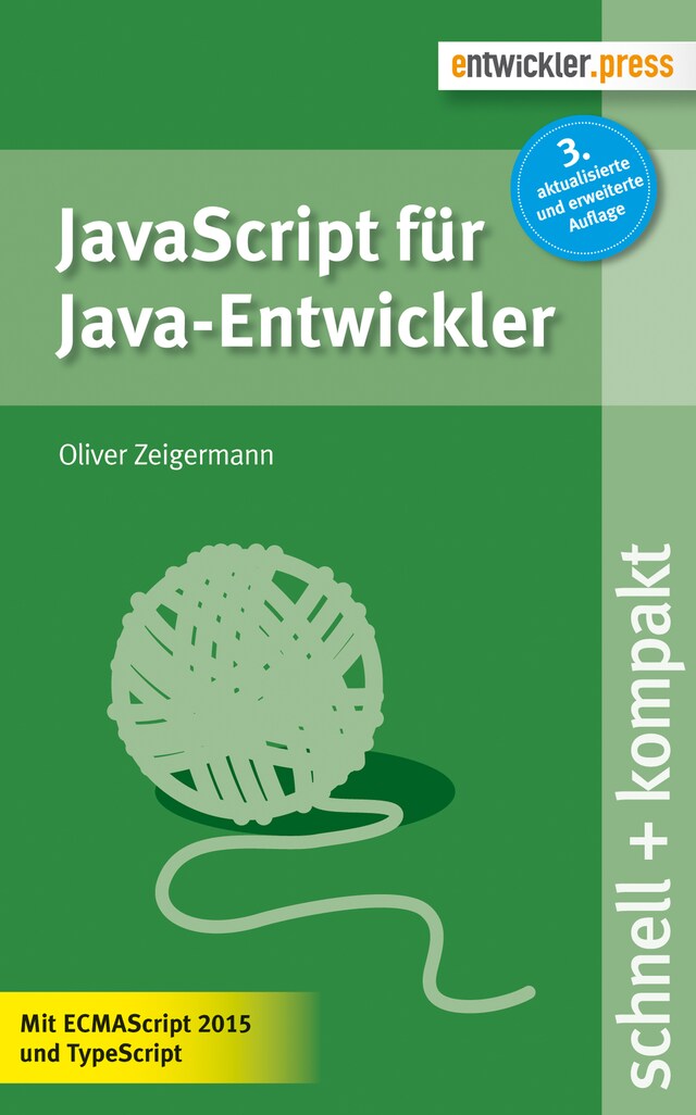 Okładka książki dla JavaScript für Java-Entwickler