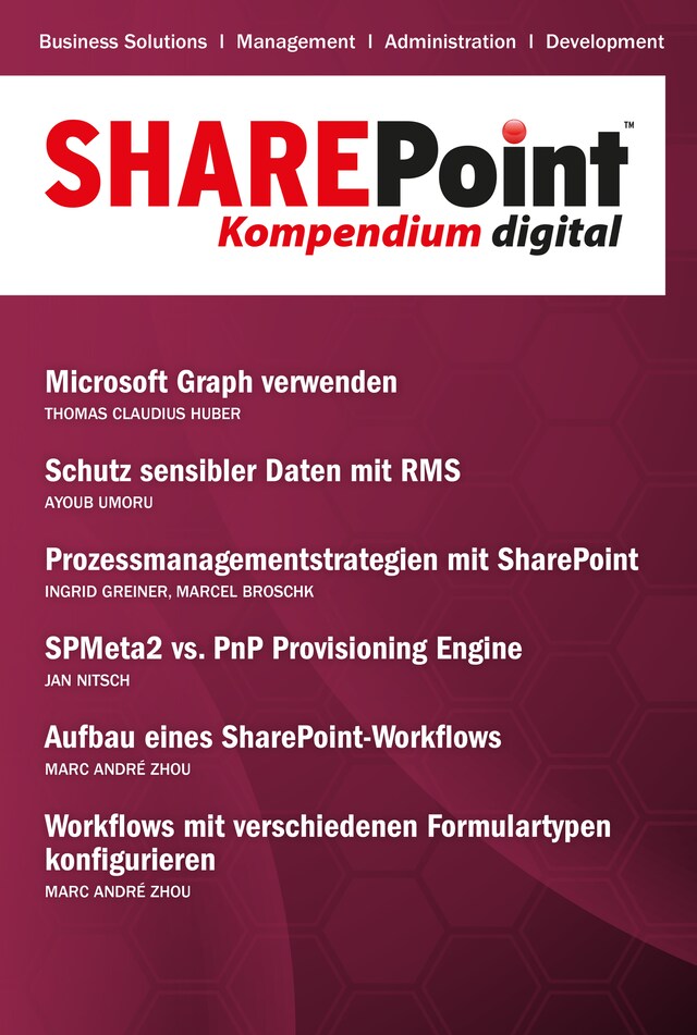 Buchcover für SharePoint Kompendium - Bd. 15