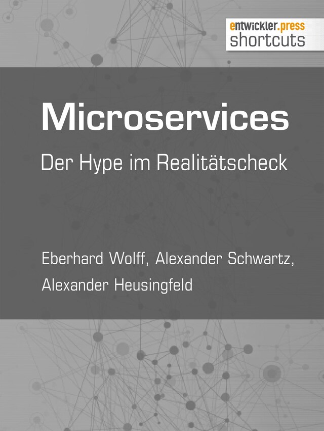 Portada de libro para Microservices