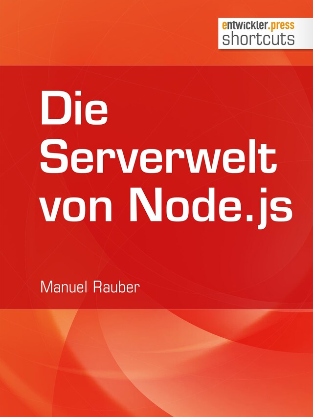 Kirjankansi teokselle Die Serverwelt von Node.js