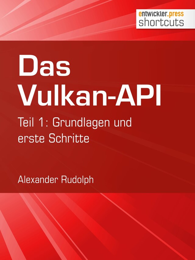 Book cover for Das Vulkan-API