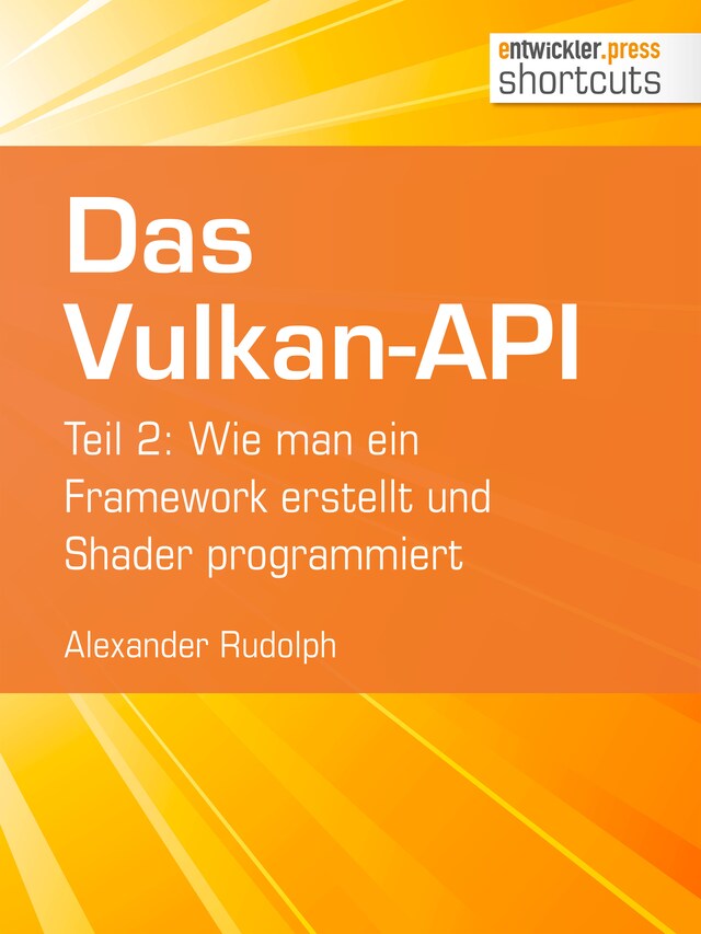 Book cover for Das Vulkan-API