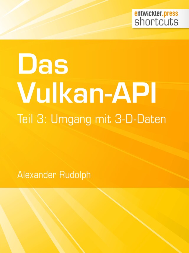 Book cover for Das Vulkan-API