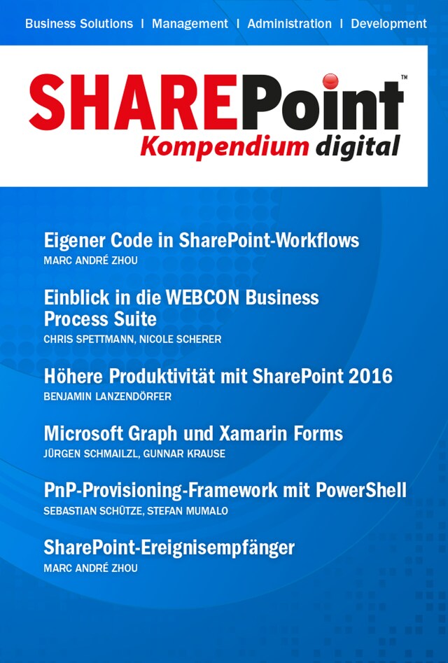 Book cover for SharePoint Kompendium - Bd. 16