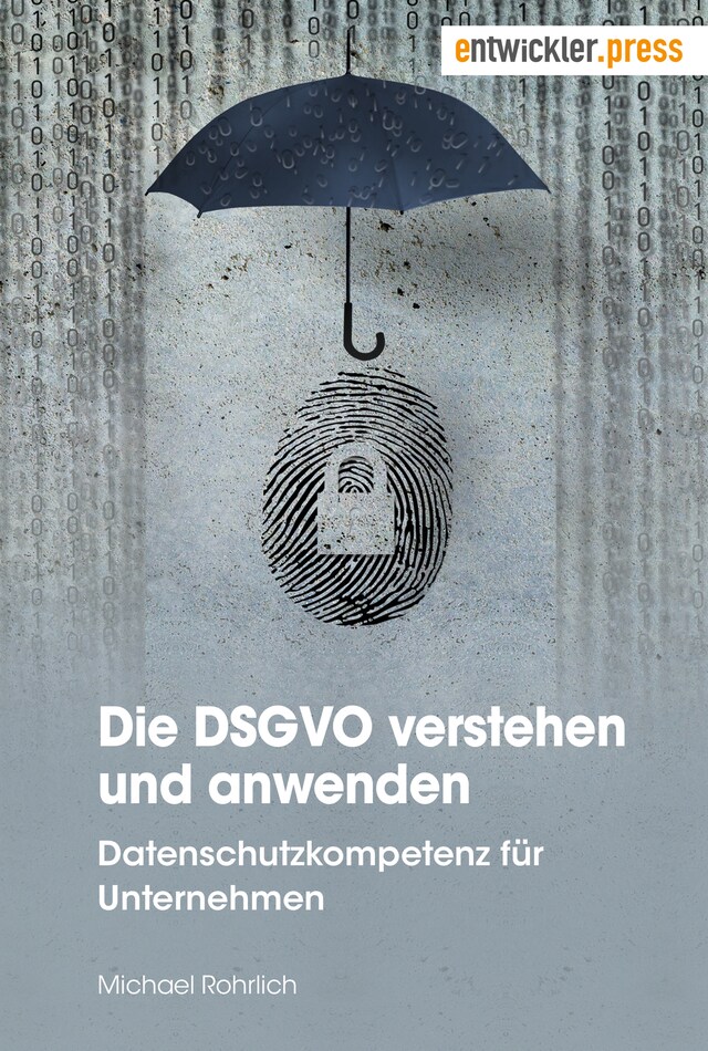 Book cover for Die DSGVO verstehen und anwenden