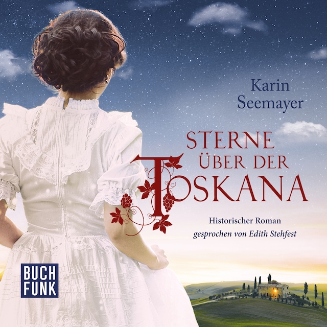 Buchcover für Sterne über der Toskana