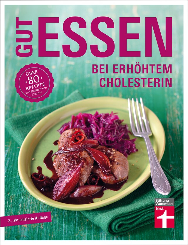 Bokomslag för Gut essen bei erhöhtem Cholesterin