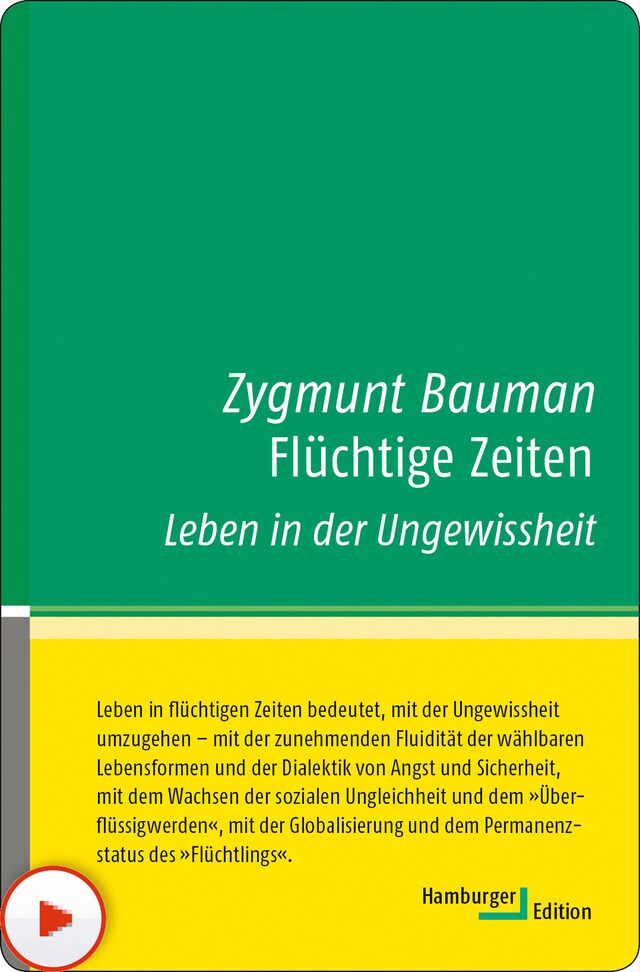 Book cover for Flüchtige Zeiten
