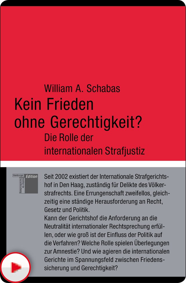 Book cover for Kein Frieden ohne Gerechtigkeit?