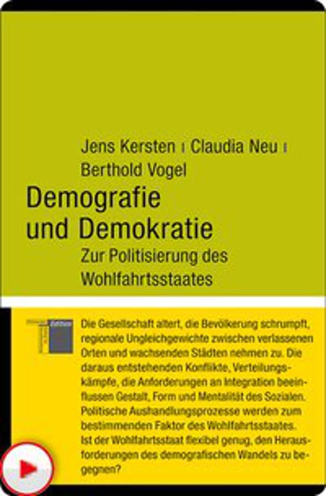 Book cover for Demografie und Demokratie