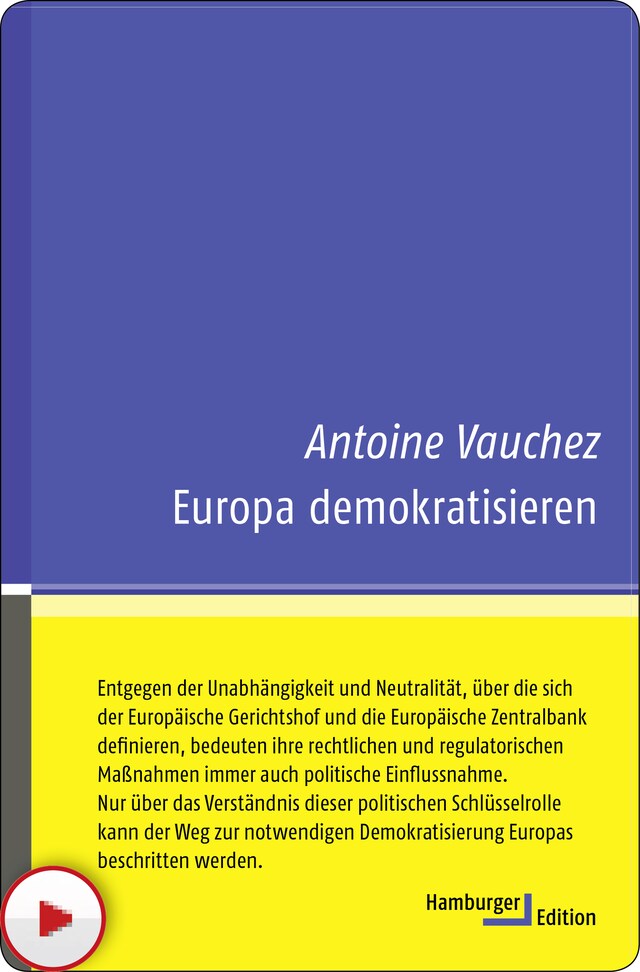 Buchcover für Europa demokratisieren