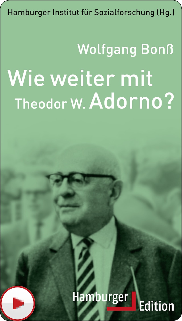 Buchcover für Wie weiter mit Theodor W. Adorno?