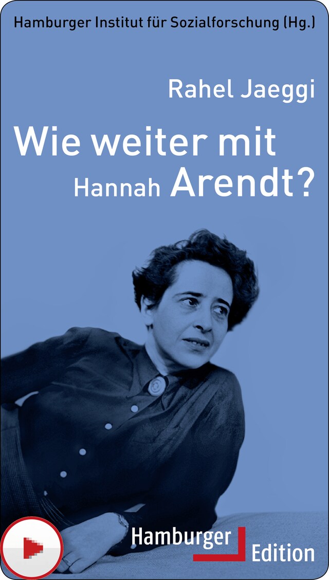 Book cover for Wie weiter mit Hannah Arendt?