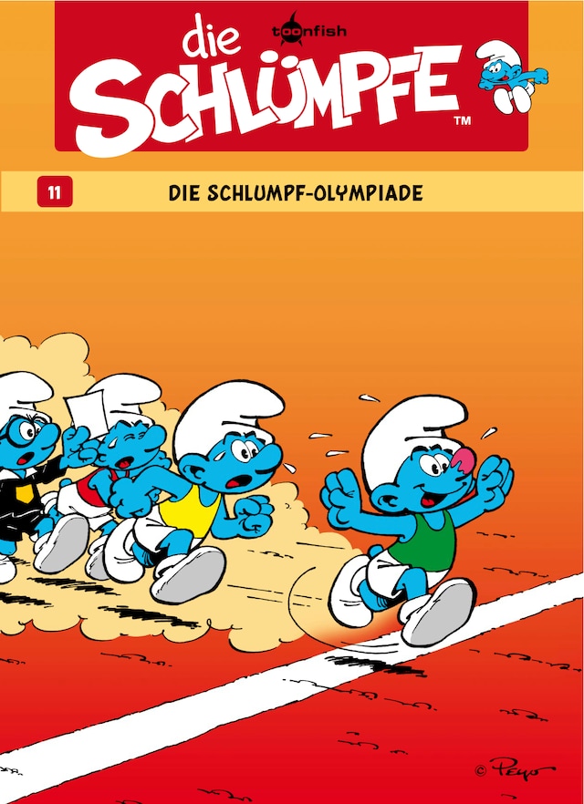 Copertina del libro per Die Schlümpfe 11. Die Schlumpf-Olympiade