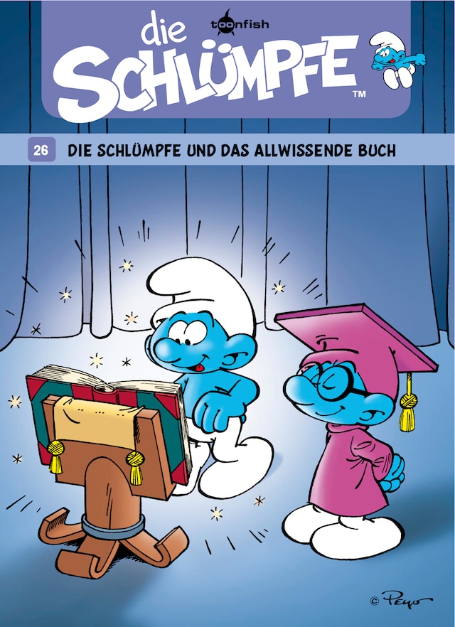 Okładka książki dla Die Schlümpfe 26. Die Schlümpfe und das allwissende Buch