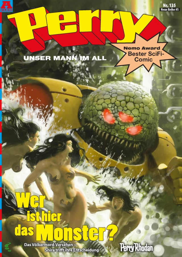 Book cover for Perry - unser Mann im All 135: Wer ist hier das Monster?