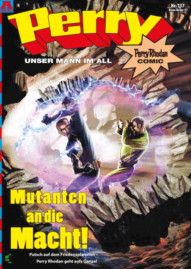 Buchcover für Perry - unser Mann im All 137: Mutanten an die Macht!