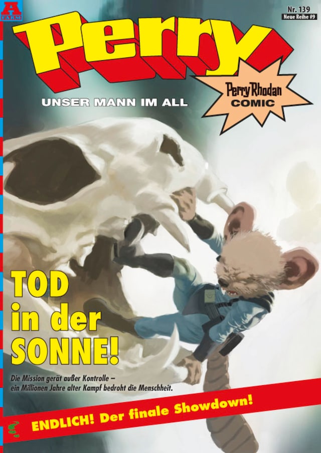 Book cover for Perry - unser Mann im All 139: Tod in der Sonne!