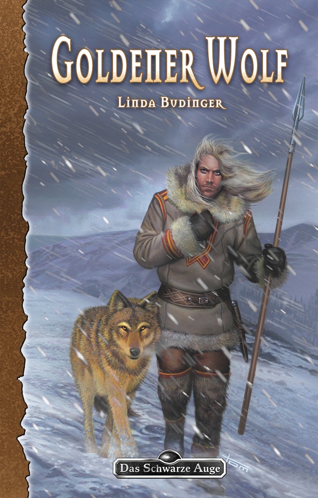 Couverture de livre pour DSA 90: Goldener Wolf