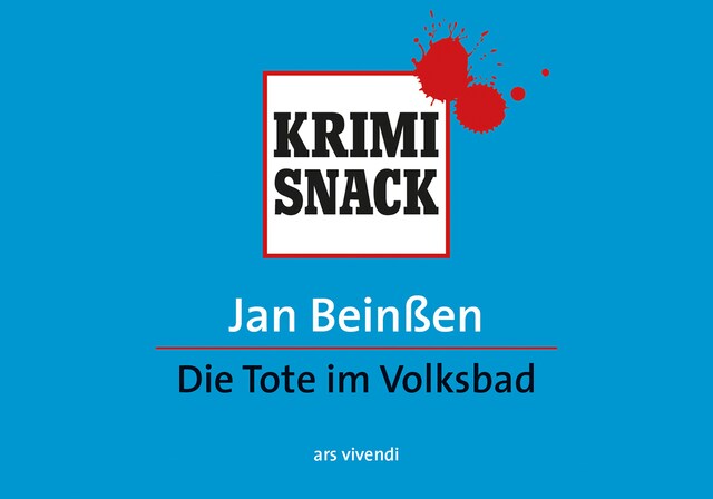 Book cover for Die Tote im Volksbad (eBook)