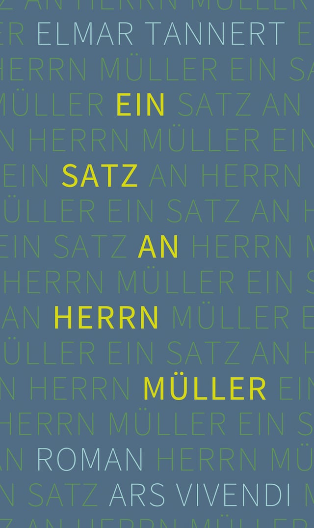Book cover for Ein Satz an Herrn Müller (eBook)