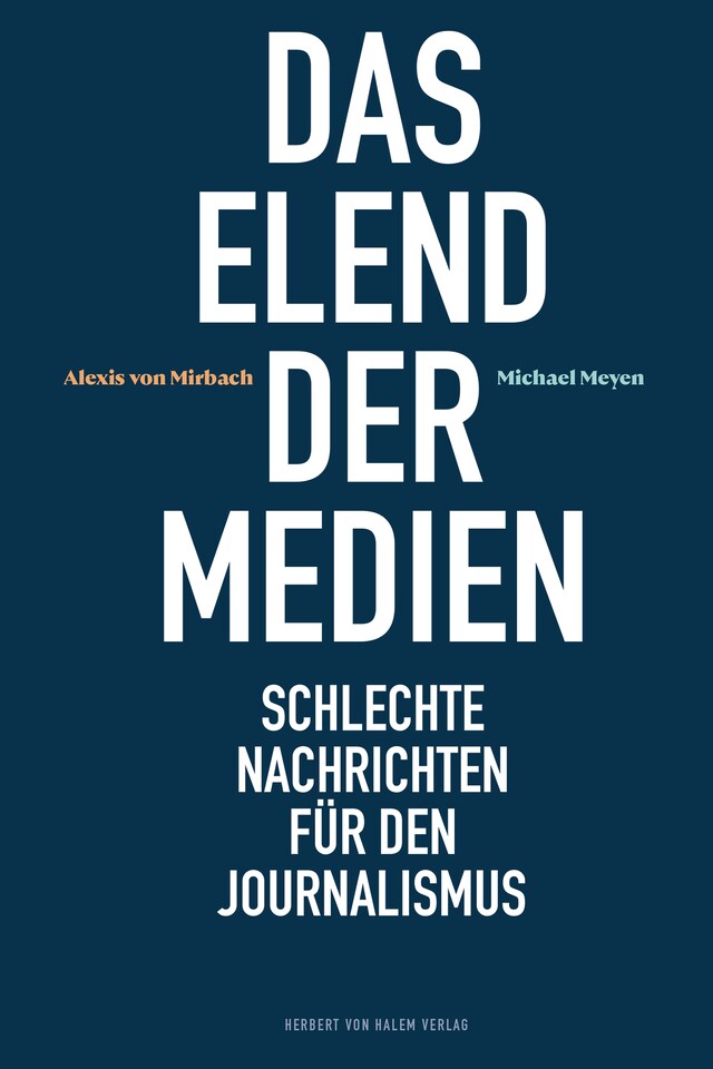 Portada de libro para Das Elend der Medien