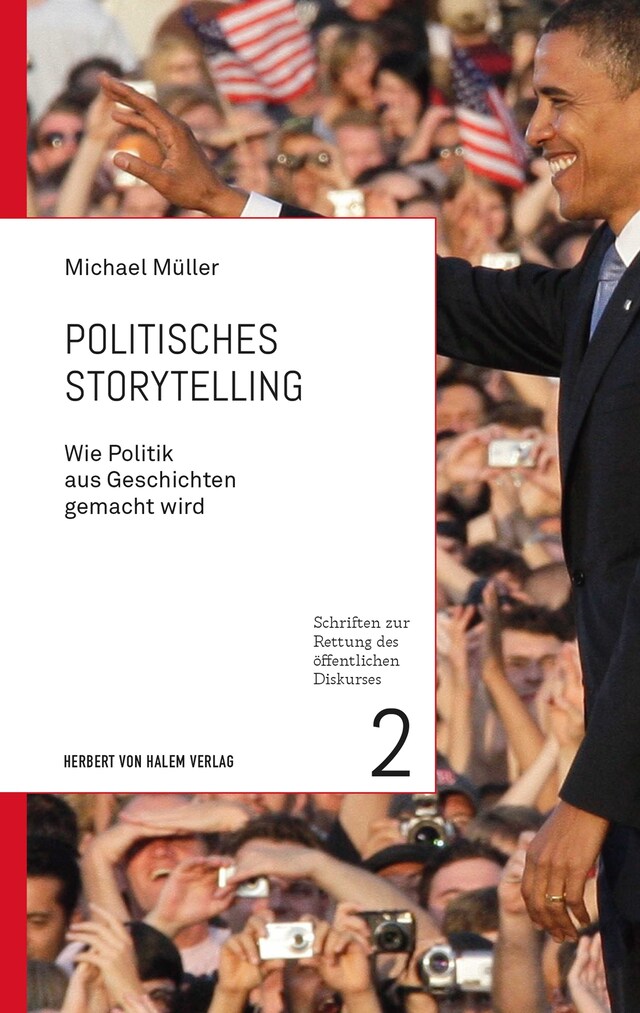 Book cover for Politisches Storytelling