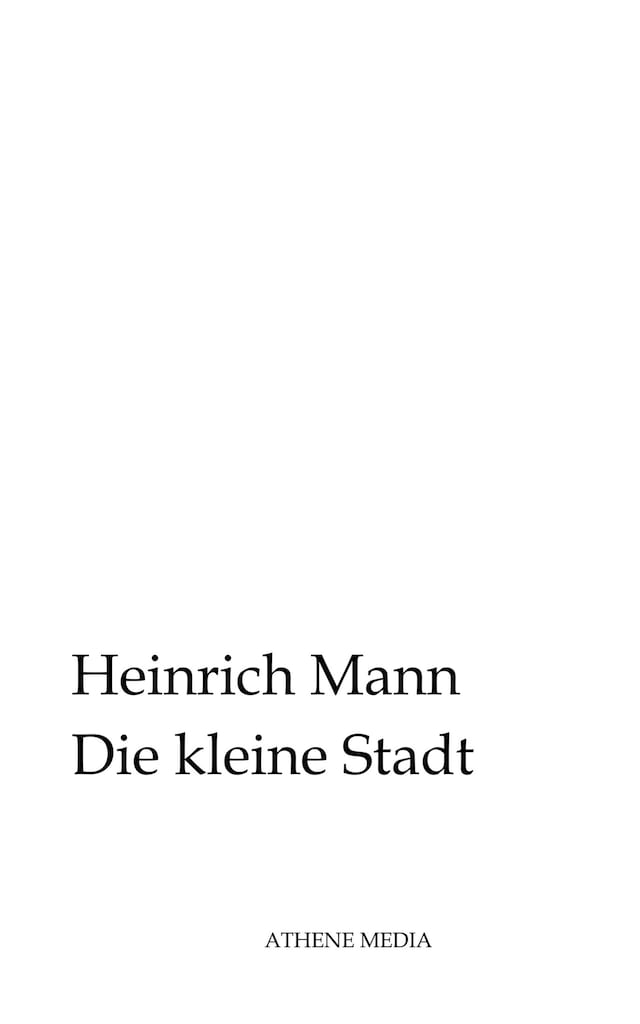Book cover for Die kleine Stadt