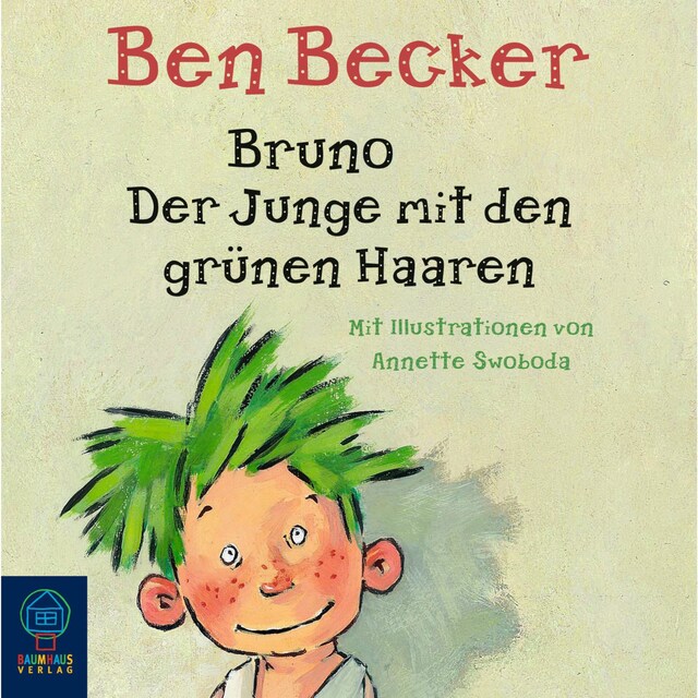 Buchcover für Bruno. Der Junge mit den grünen Haaren