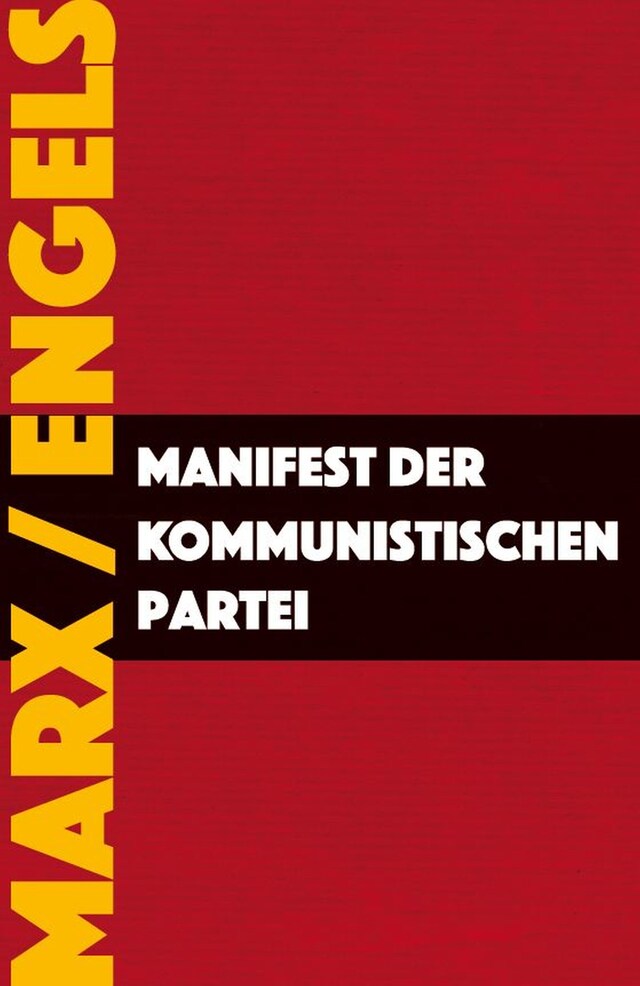 Buchcover für Manifest der Kommunistischen Partei