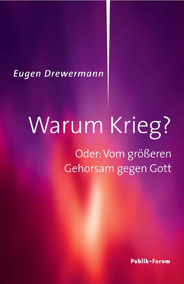 Book cover for Warum Krieg?