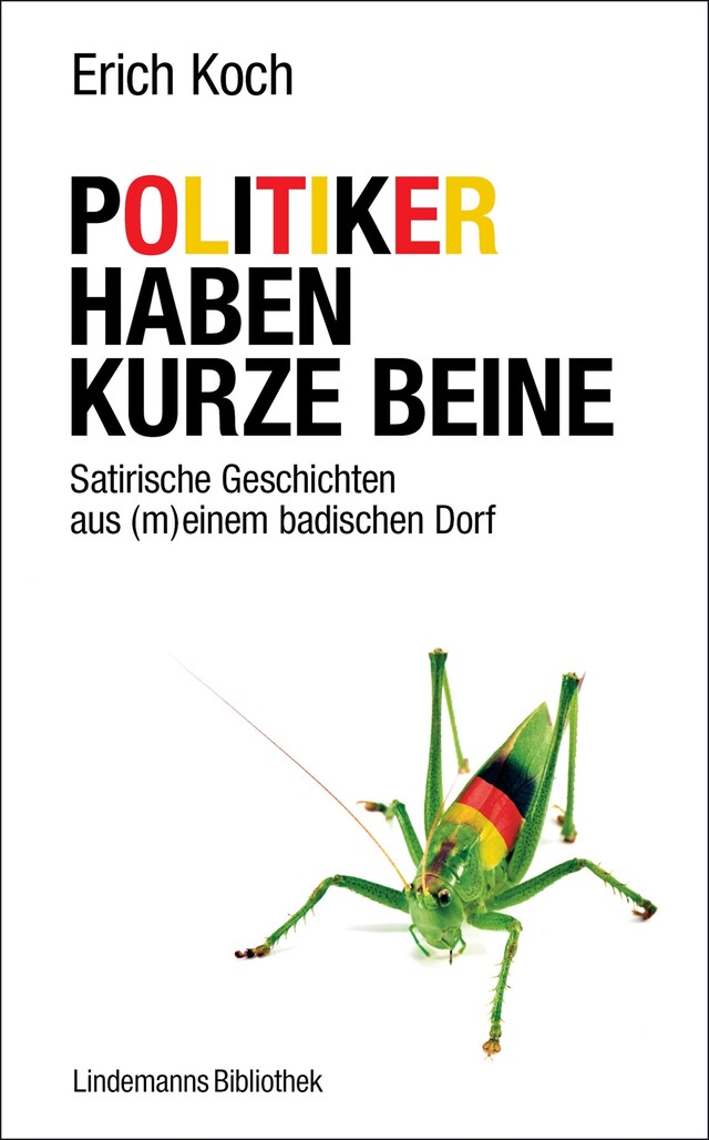 Book cover for Politiker haben kurze Beine