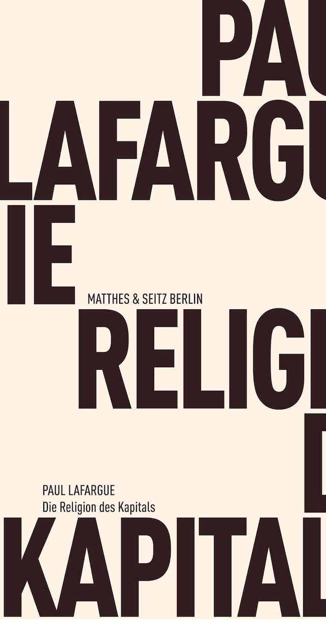 Book cover for Die Religion des Kapitals