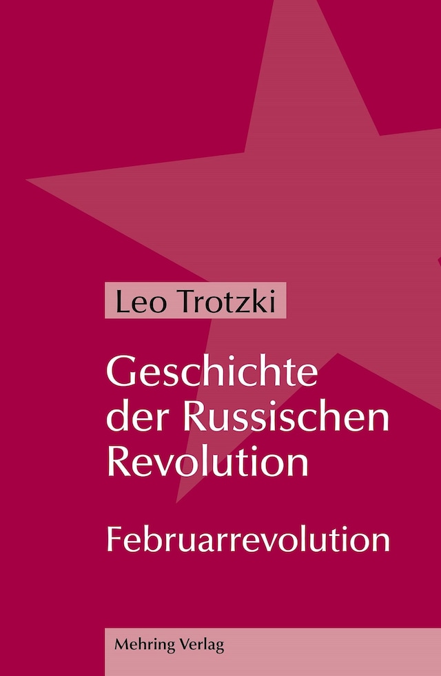 Buchcover für Geschichte der Russischen Revolution