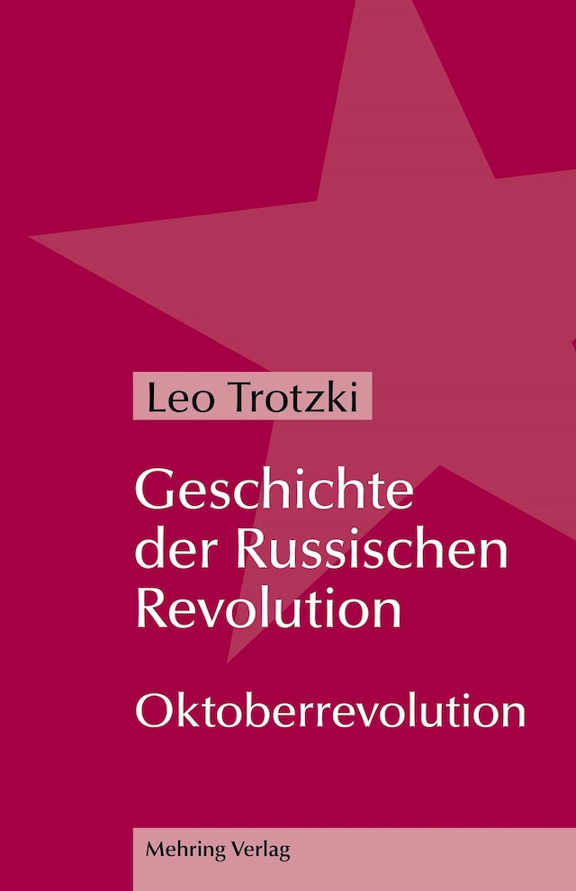 Book cover for Geschichte der Russischen Revolution