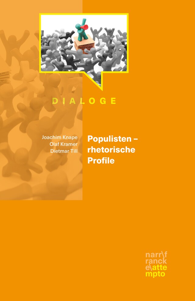 Kirjankansi teokselle Populisten – rhetorische Profile