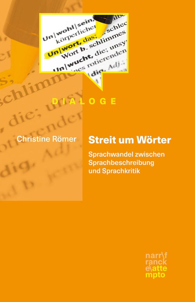 Book cover for Streit um Wörter