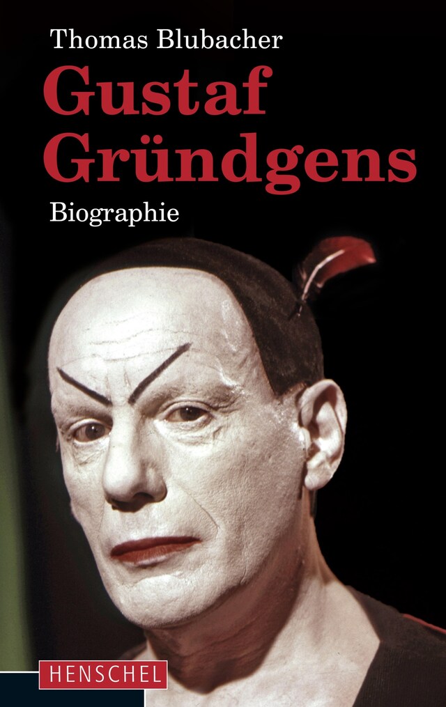 Kirjankansi teokselle Gustaf Gründgens