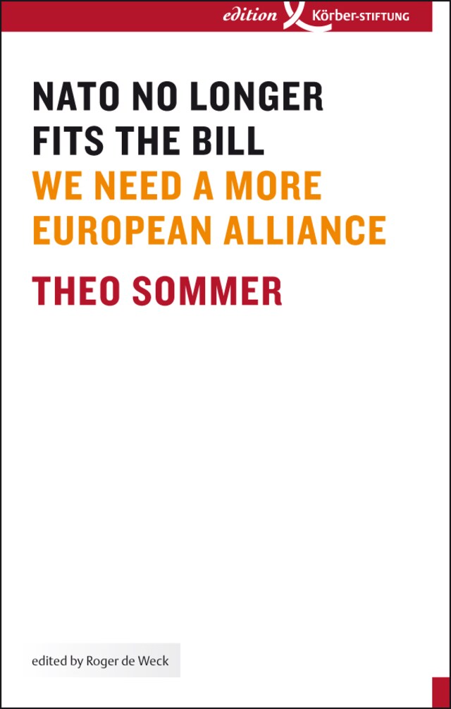 Buchcover für NATO No Longer Fits The Bill