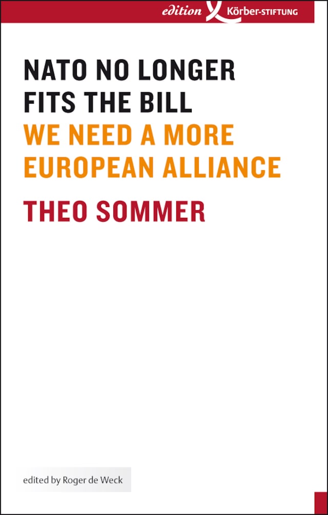 Couverture de livre pour NATO No Longer Fits The Bill