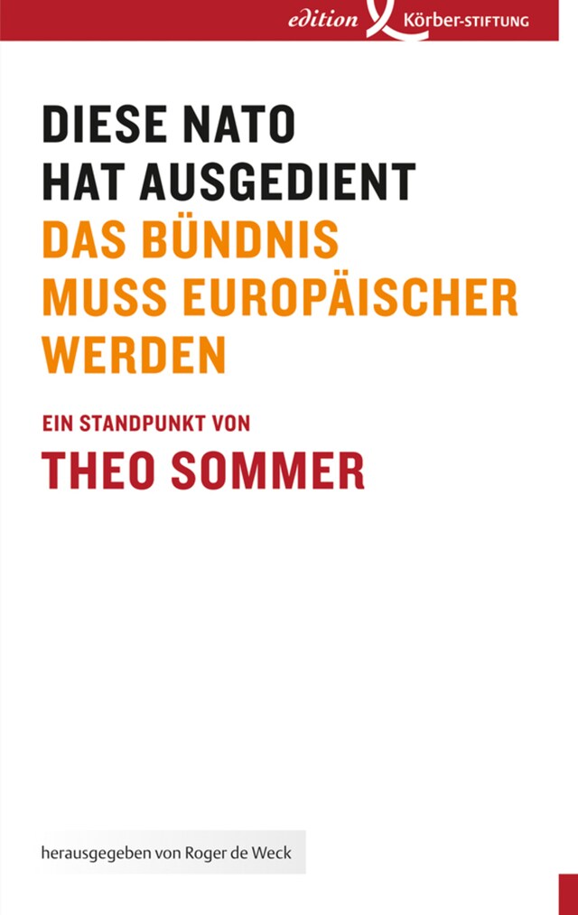 Book cover for Diese NATO hat ausgedient