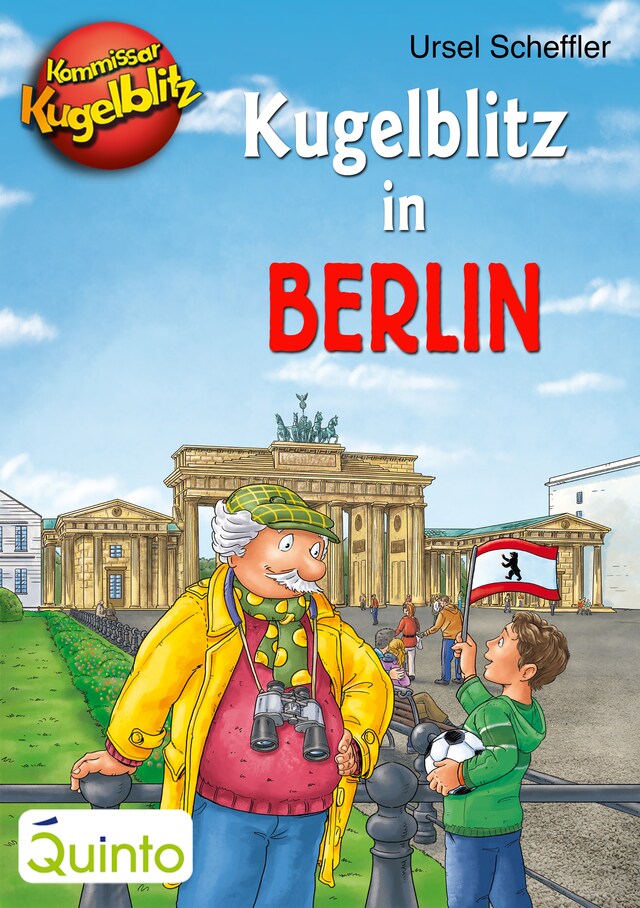 Book cover for Kommissar Kugelblitz - Kugelblitz in Berlin