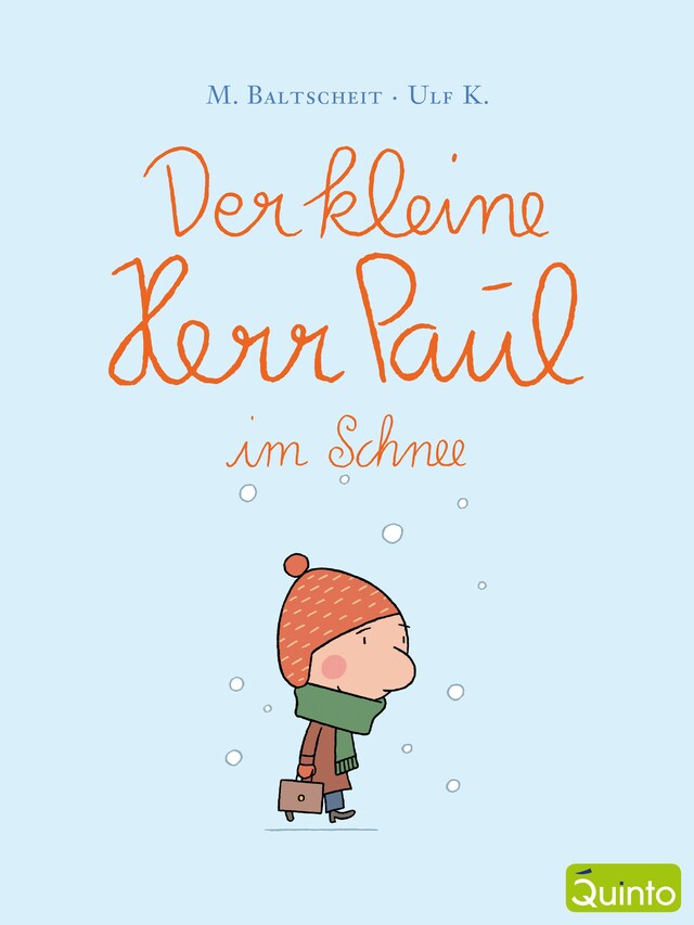 Book cover for Der kleine Herr Paul im Schnee