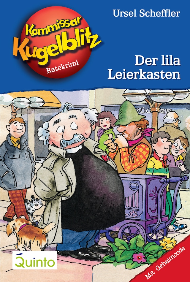 Buchcover für Kommissar Kugelblitz 05. Der lila Leierkasten