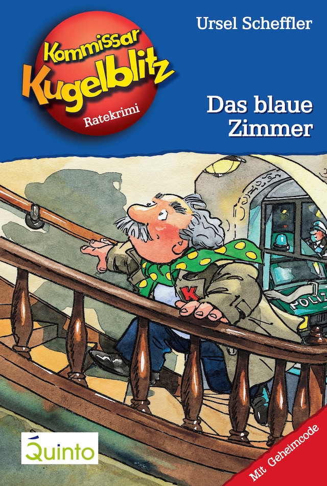 Book cover for Kommissar Kugelblitz 06. Das blaue Zimmer