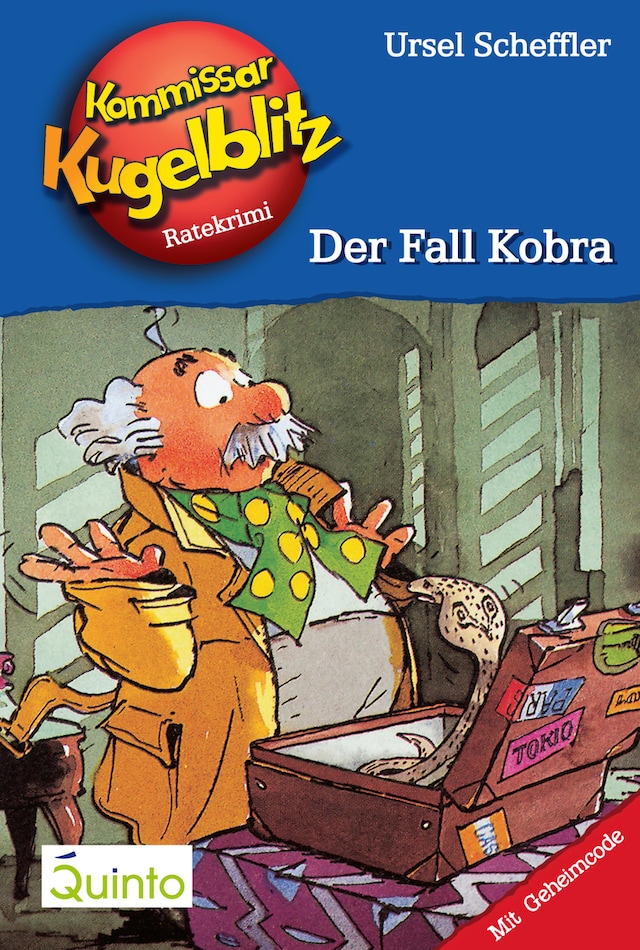 Portada de libro para Kommissar Kugelblitz 14. Der Fall Kobra