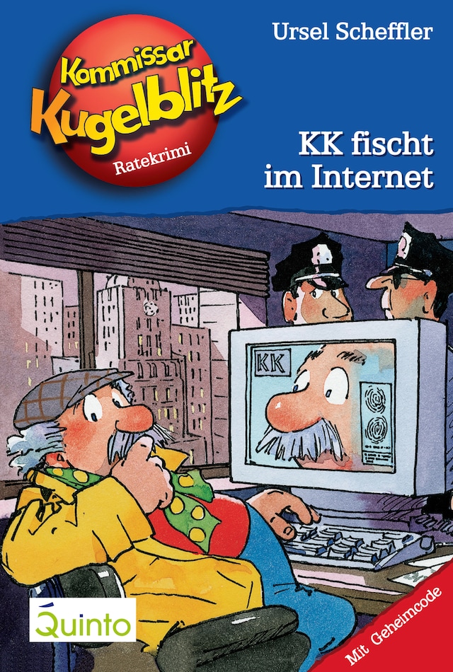 Couverture de livre pour Kommissar Kugelblitz 17. KK fischt im Internet