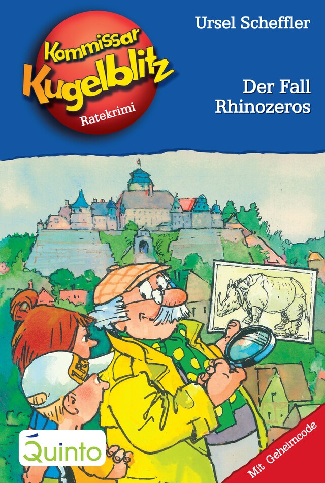 Book cover for Kommissar Kugelblitz 29. Der Fall Rhinozeros