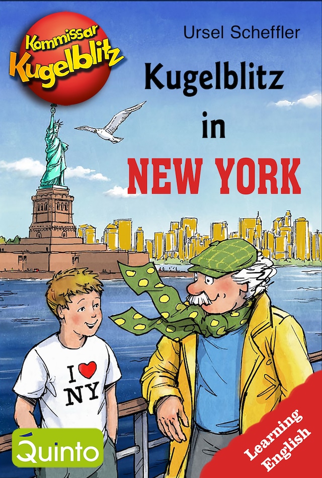Couverture de livre pour Kommissar Kugelblitz - Kugelblitz in New York