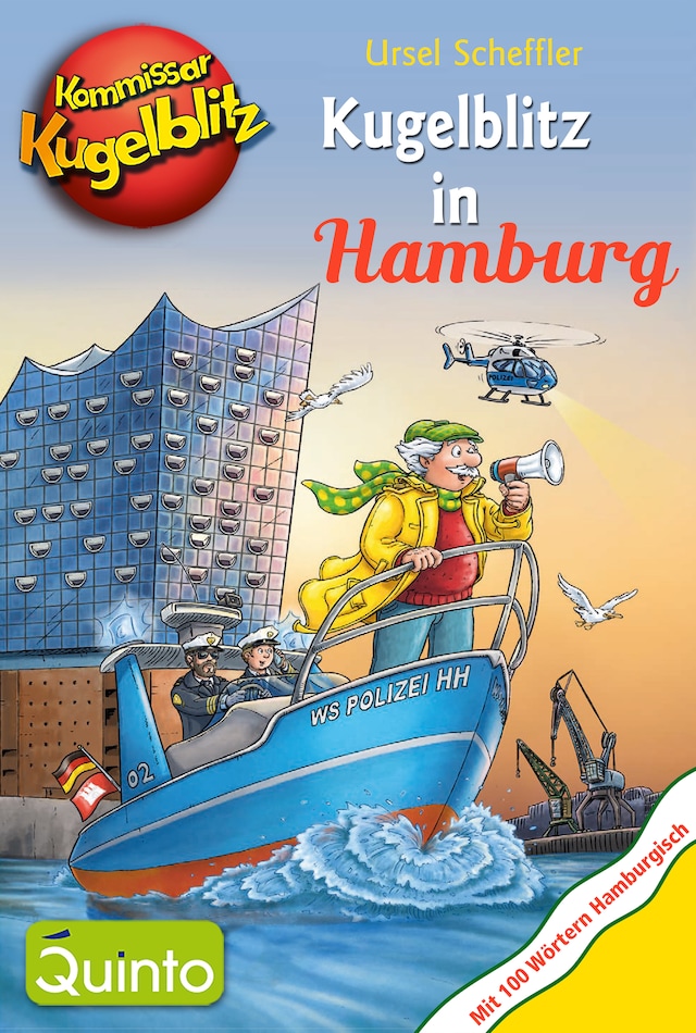 Book cover for Kommissar Kugelblitz - Kugelblitz in Hamburg